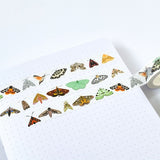 British Moths Washi Tape