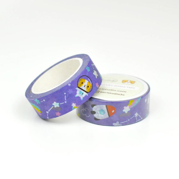 Bubu and Moonch Space Washi Tape