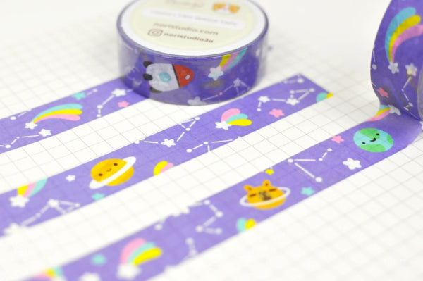 Bubu and Moonch Space Washi Tape