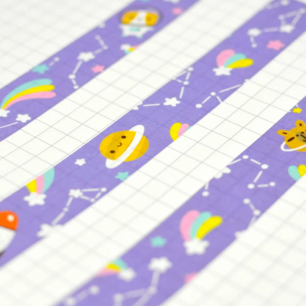 Bubu and Moonch Space Washi Tape