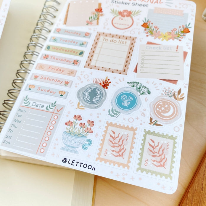 Bullet Journal Essentials: Flower