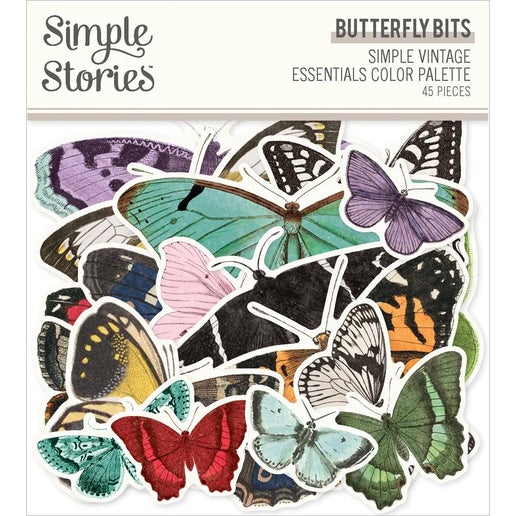 Butterfly Color Palette Die-Cuts 44/Pkg