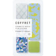 King Jim Coffret Cosmetic Motif Film Stickers Bar Chiffon Yellow