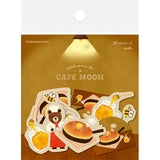 Cafe Moon Pancake Flake Sticker