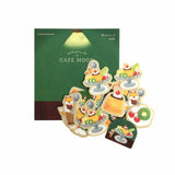 Cafe Moon Pudding Flake Sticker