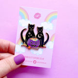 Candy Cats Enamel Pin – Halloween Collection