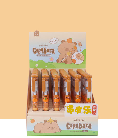 Capybara Stack Gel Pen