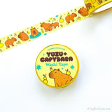 Capybara & Yuzu Washi Tape