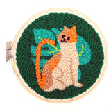 Cat Punch Needle Kit