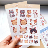 Cats #2 Sticker Sheet