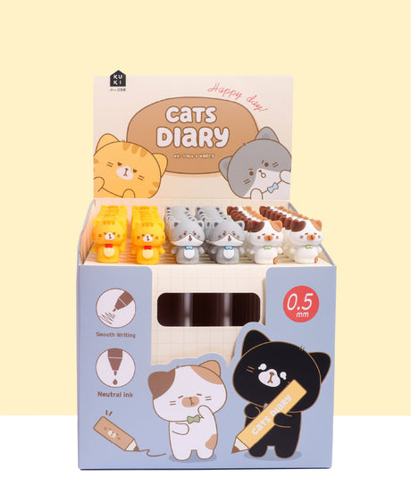 Kitty Cat Diary Gel Pen