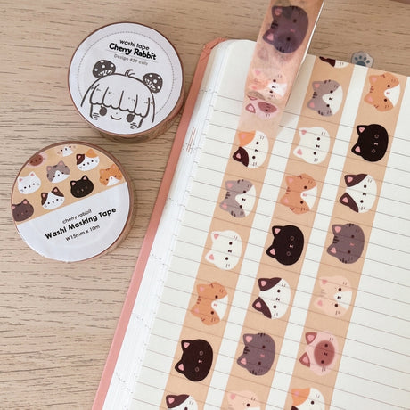 Cats Washi Tape