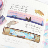 Cats by the Sea Washi Tape