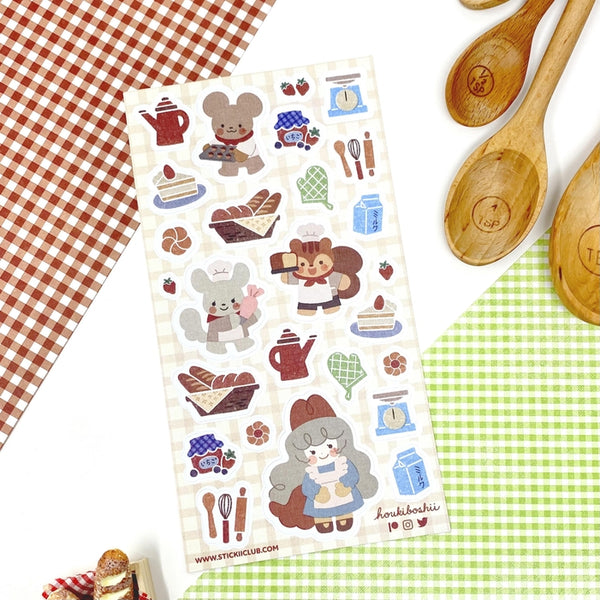 Cheery Baking Sticker Sheet