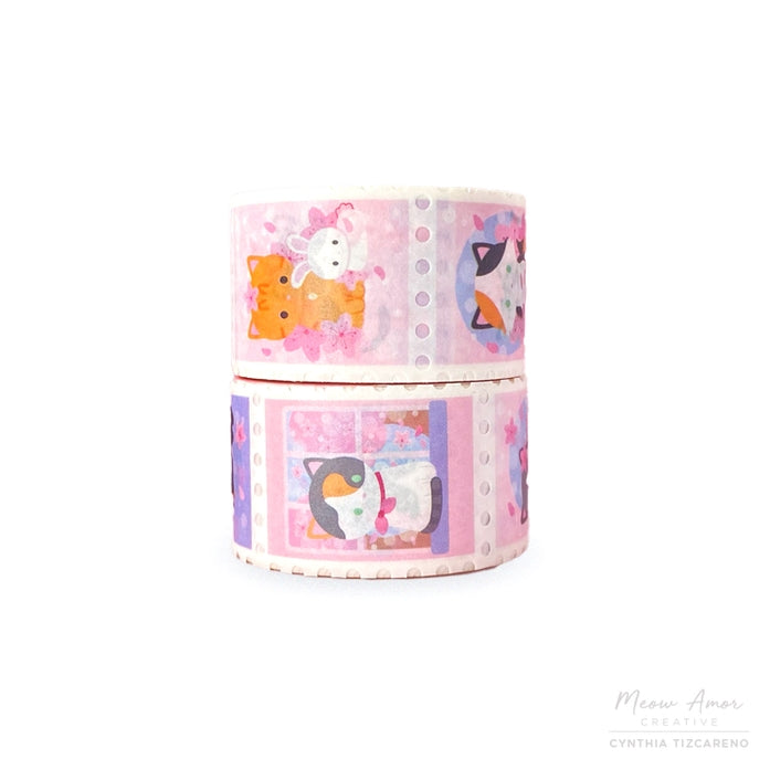 Cherry Blossom Stamp Washi Tape