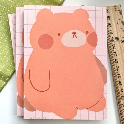 Chonky Bear Notepad