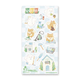 Chores with Foxes Sticker Sheet