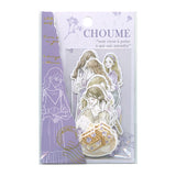 Choume Girl Flake Sticker Purple