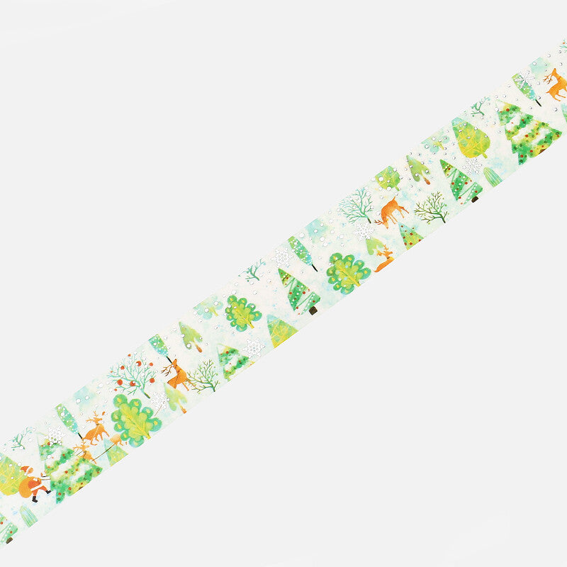 Christmas Forest Washi Tape