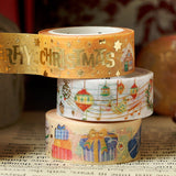 Cinta washi para regalos de Navidad