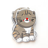 Classic Tabby Cat Sticker