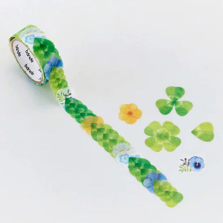 Clover Wreath Washi Roll Sticker Bande