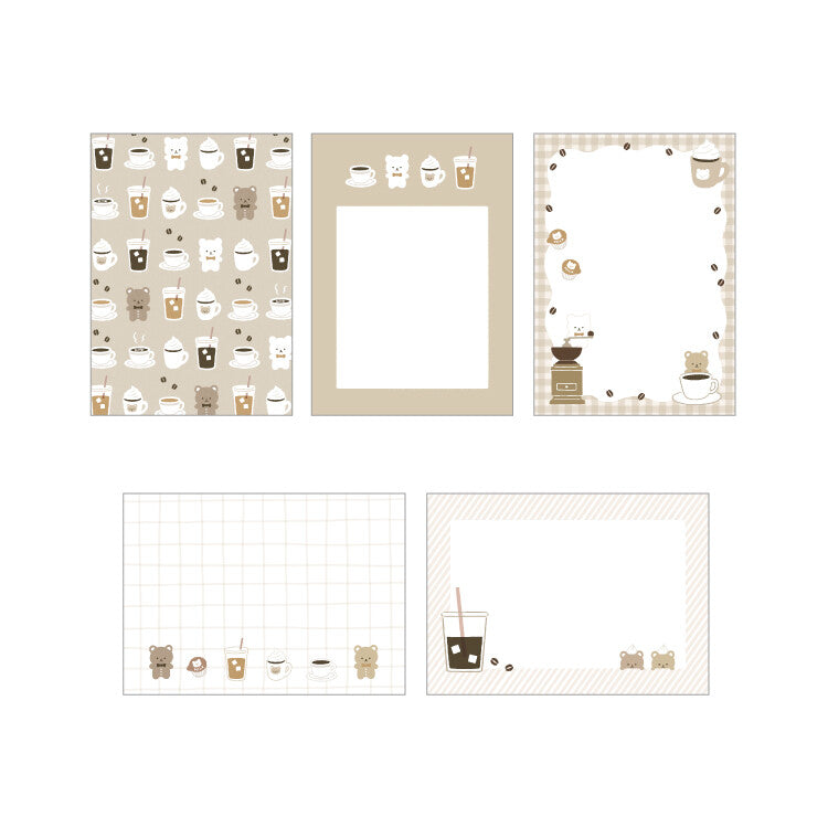 Papier Platz x Papier Graphics Otegaru Memo Pad - Coffee