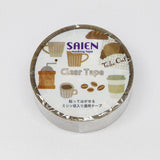 Coffee PET Clear Tape