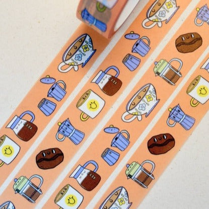 Bloemkolie Coffee Washi Tape