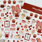 Coffee & Cake Sticker Sheet