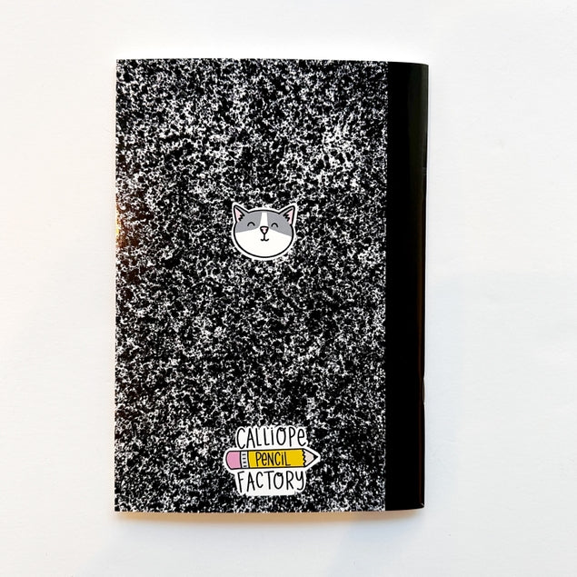 Composition Book Sticker Book