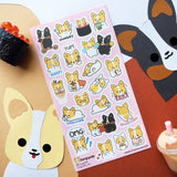 Corgi Cuties Sticker Sheet