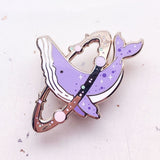 Cosmic Whale Enamel Pin