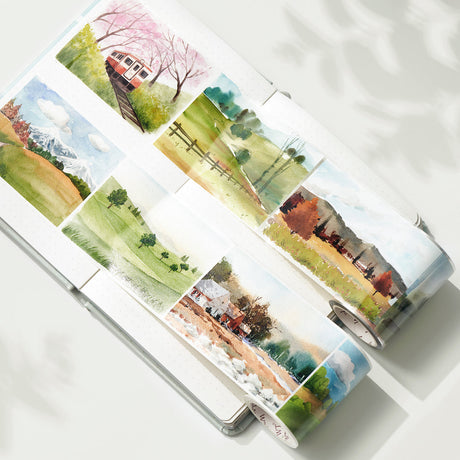 Countryside Escapade Wide Washi / PET Tape