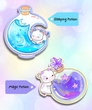 Magic Potion Cow Sticker