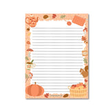 Cozy Fall A5 Notepad