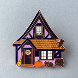 Cozy Witch House Enamel Pin