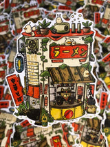 Cup Ramen Stall Sticker