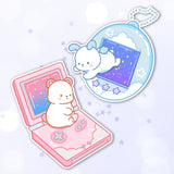 Cute Cosmic Tamagotchi Sticker