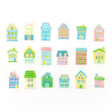 Cute House Washi Roll Sticker Bande