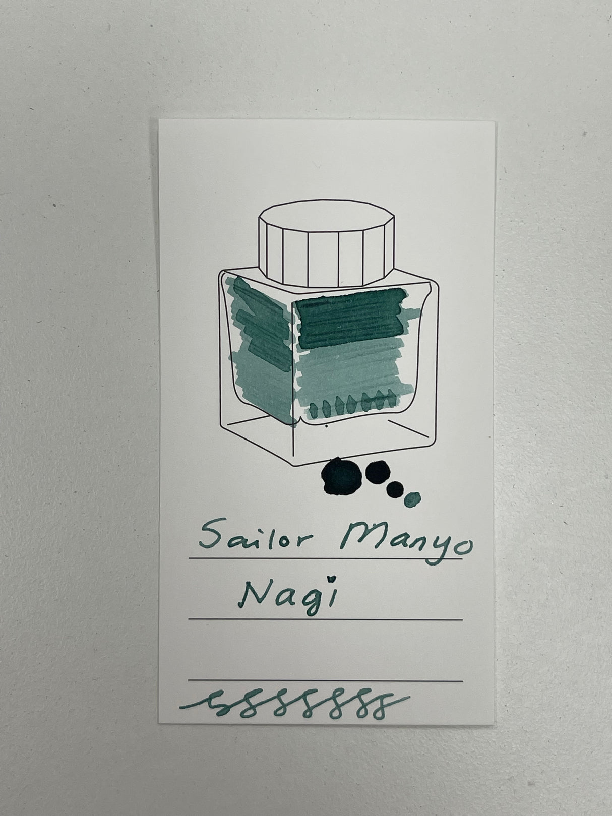 Sailor Manyo Ink - Nagi 50ml