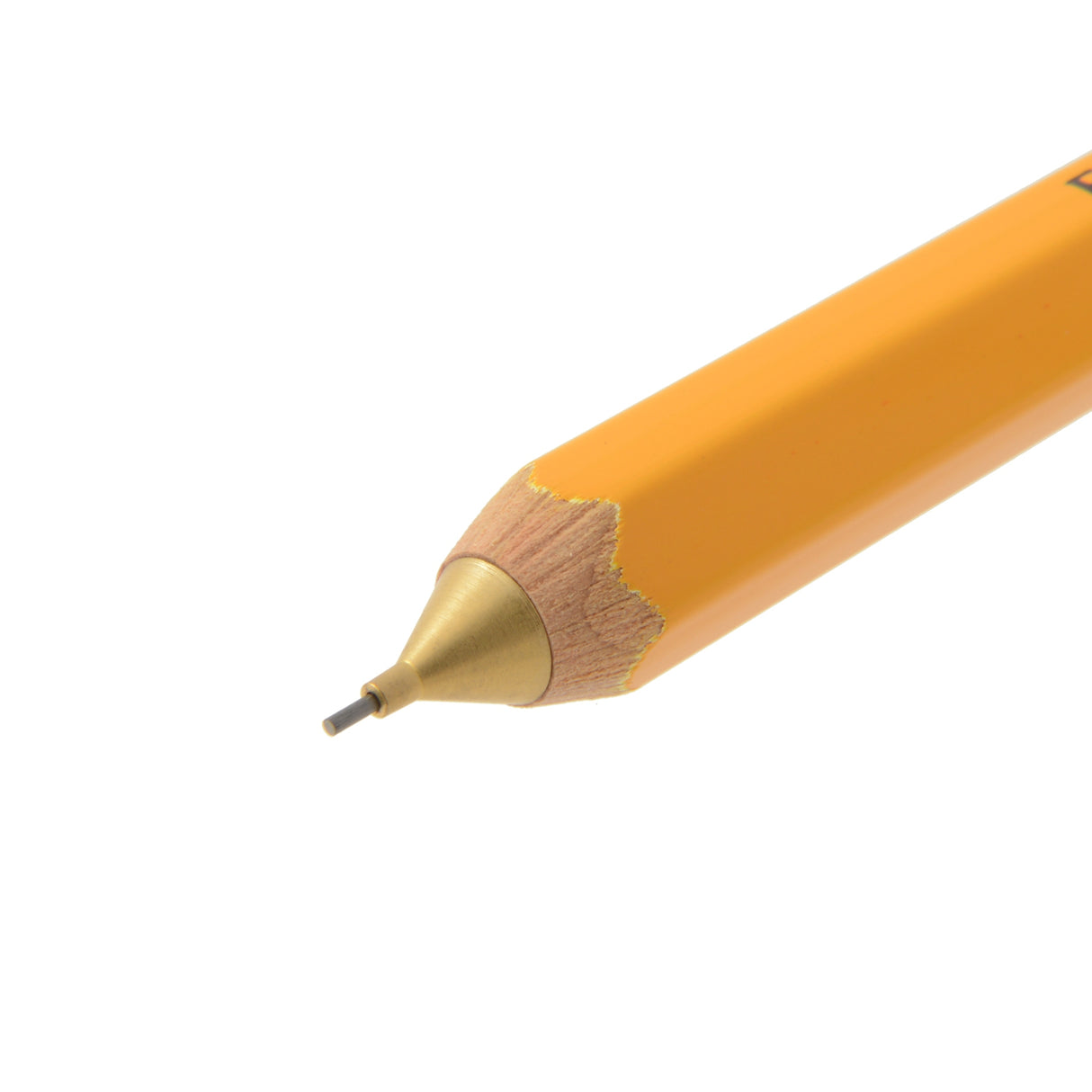 OHTO Wooden Mechanical Pencil 0.5mm- Yellow