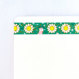 Daisy Daisy Do with Peek-A-Boo Worm Gold Foil Washi Tape