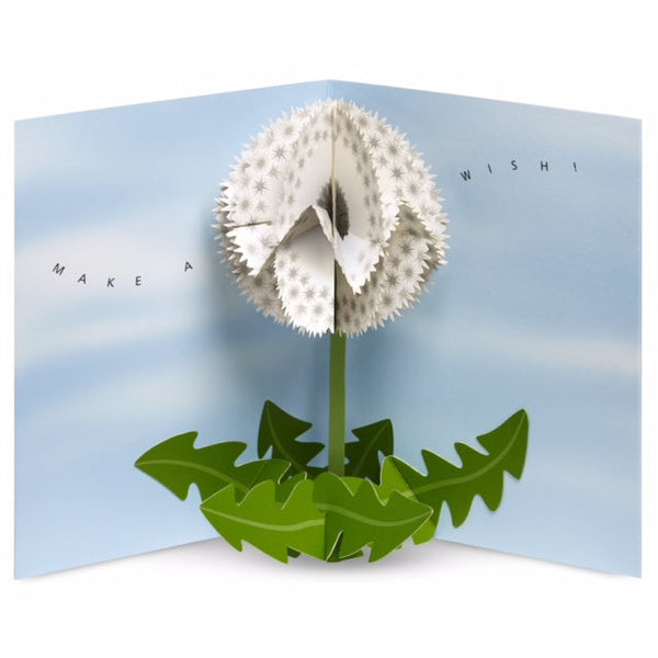 Dandelion Wishes Pop-up Card