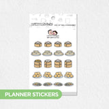 Dim Sum Plates Planner Stickers