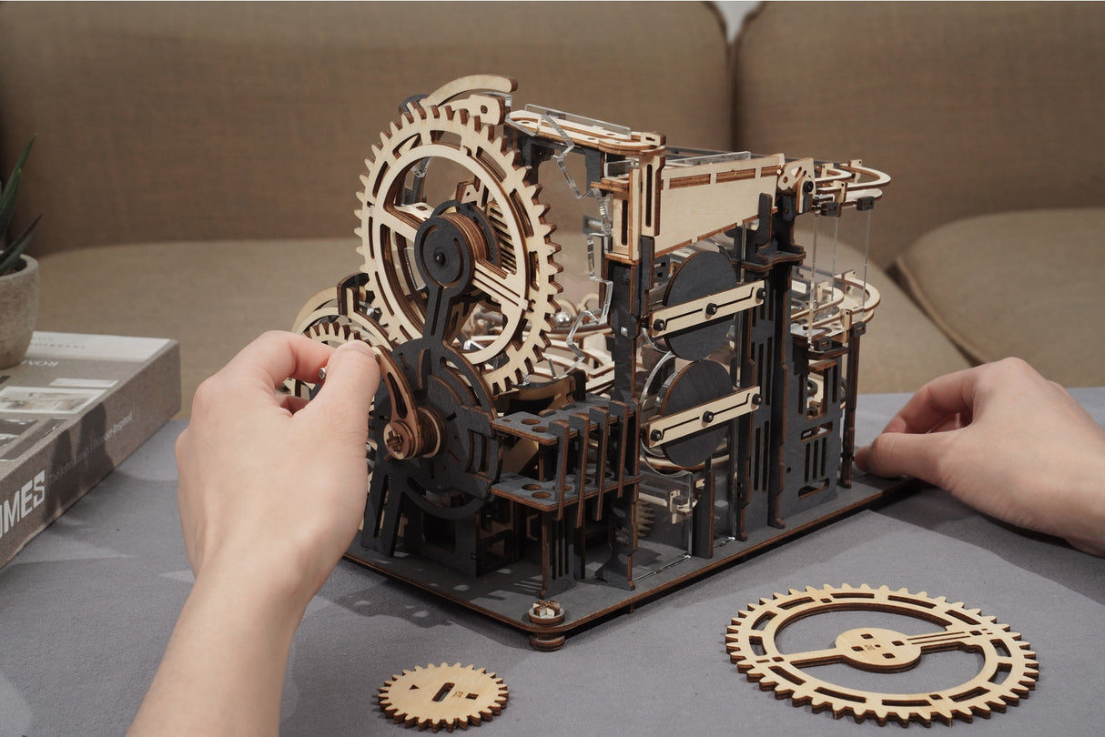 Marble Run Marble Night City 3D Wooden Puzzle