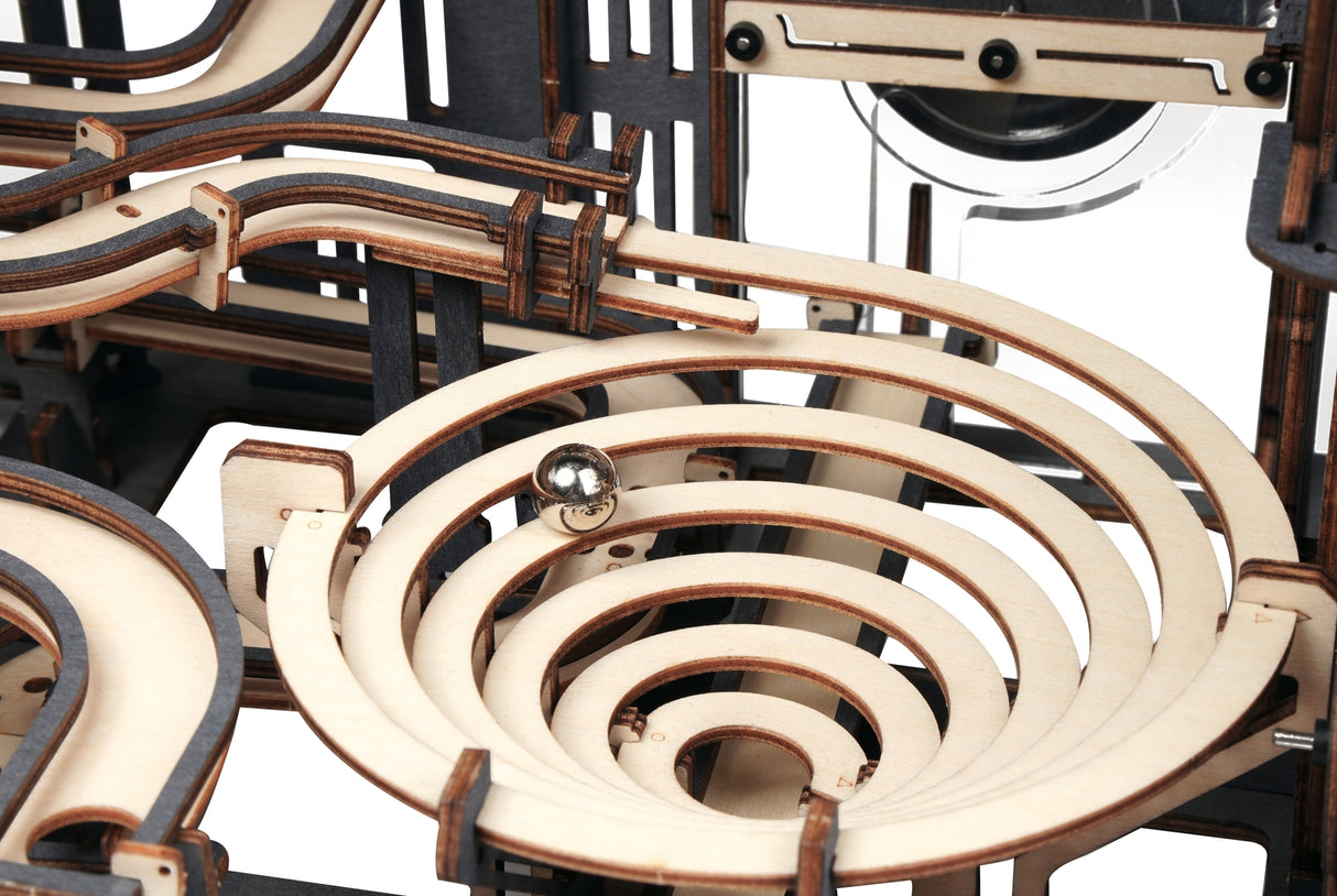 Marble Run Marble Night City 3D Wooden Puzzle