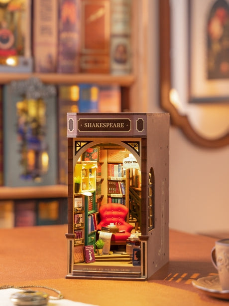 Bookstore Book Nook Kit Diy Miniature House