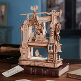 Diy Wooden Puzzle Classic Printing Press