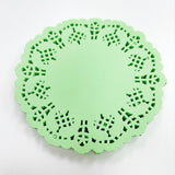 Doily Iced Mint 4.5" Doilies 100ct